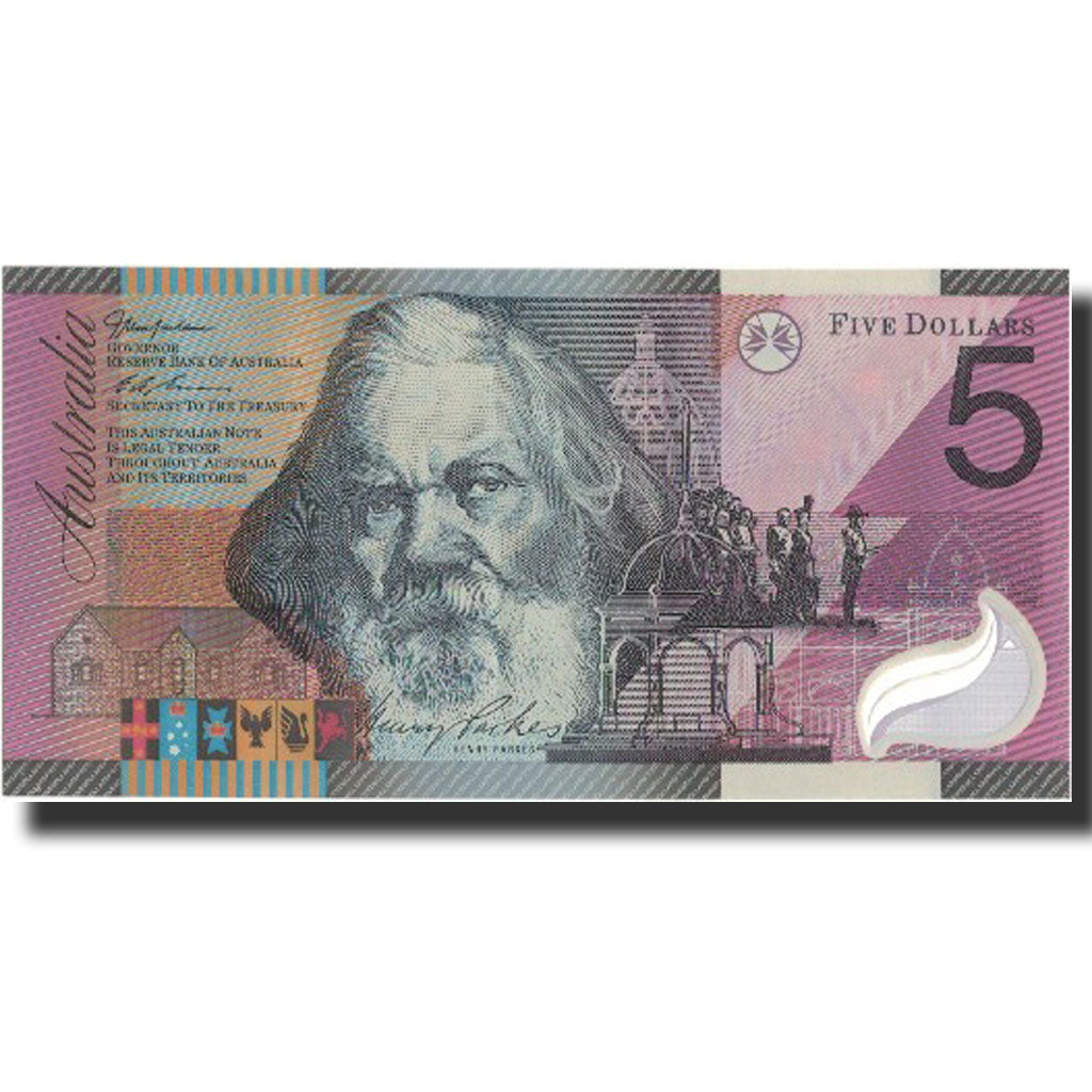Billete, 5 Dollars, 2001, Australia, 2001, KM:56, UNC