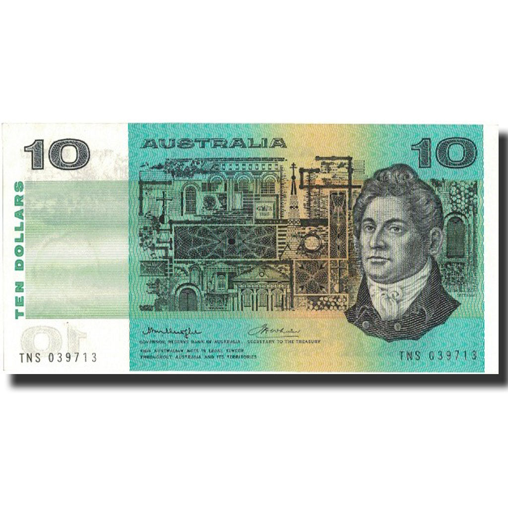 Billet, Australie, 10 Dollars, 1976, 1976, KM:45b, SPL