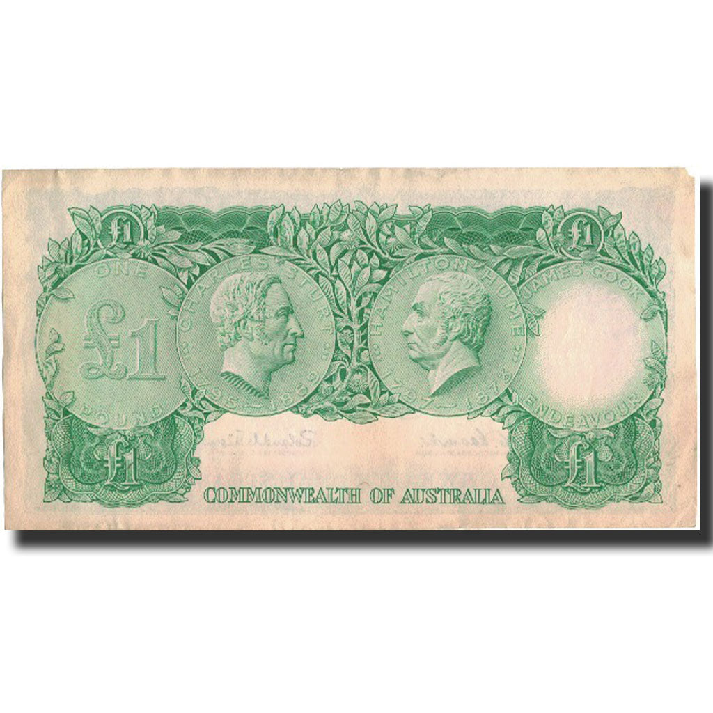 Banknote, Australia, 1 Pound, Undated (1961-65), Undated, KM:34a, VF(30-35)