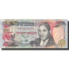 Biljet, Bahama's, 20 Dollars, 2000, 2000, KM:65a, TTB