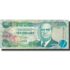 Billet, Bahamas, 10 Dollars, 2000, 2000, KM:64, TTB