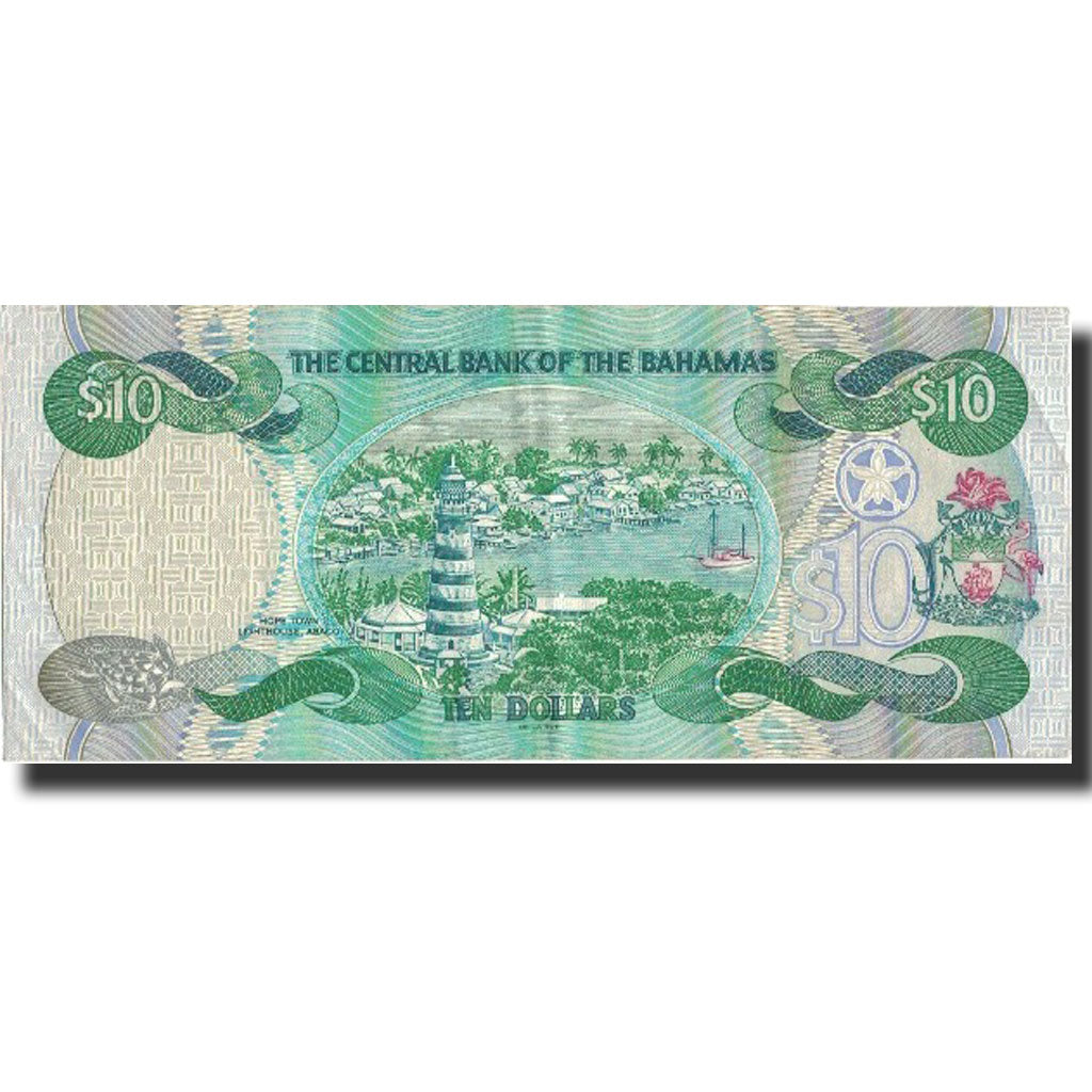 Banknote, Bahamas, 10 Dollars, 2000, 2000, KM:64, EF(40-45)