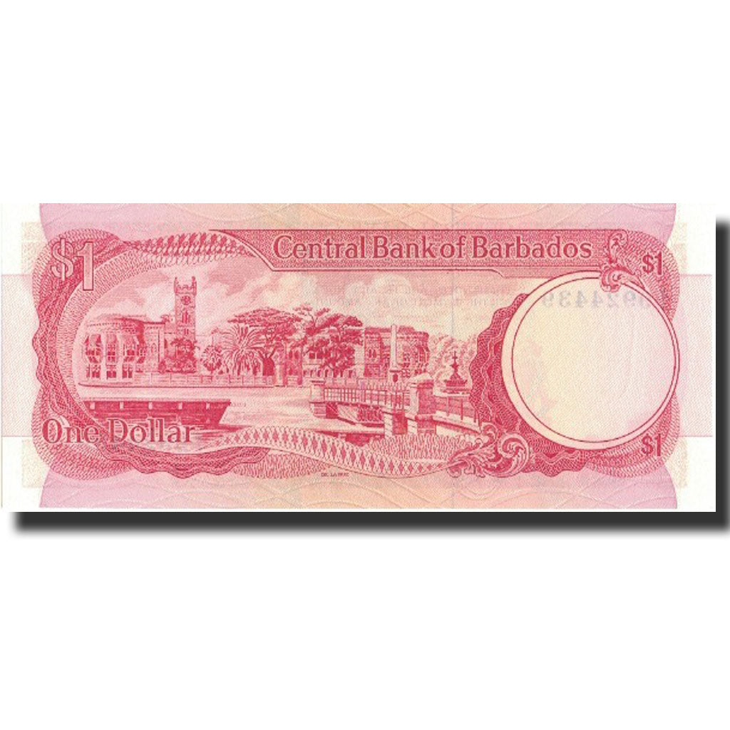 Billet, Barbados, 1 Dollar, Undated (1973), Undated, KM:29a, NEUF