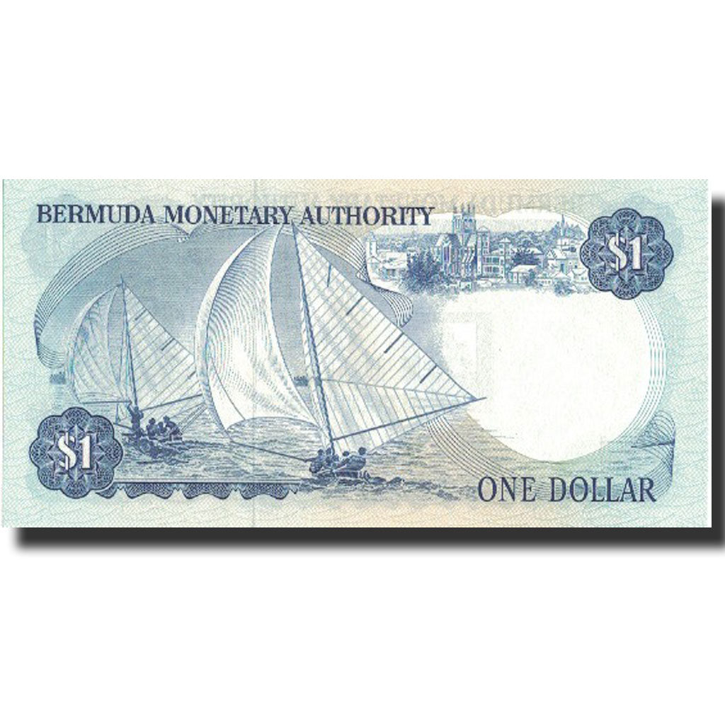 Banknote, Bermuda, 1 Dollar, 1984, 1984-05-01, KM:28b, UNC(65-70)