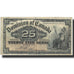 Billete, 25 Cents, 1900, Canadá, 1900-01-02, KM:9b, BC