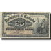 Banknote, Canada, 25 Cents, 1900, 1900-01-02, KM:9b, VF(20-25)