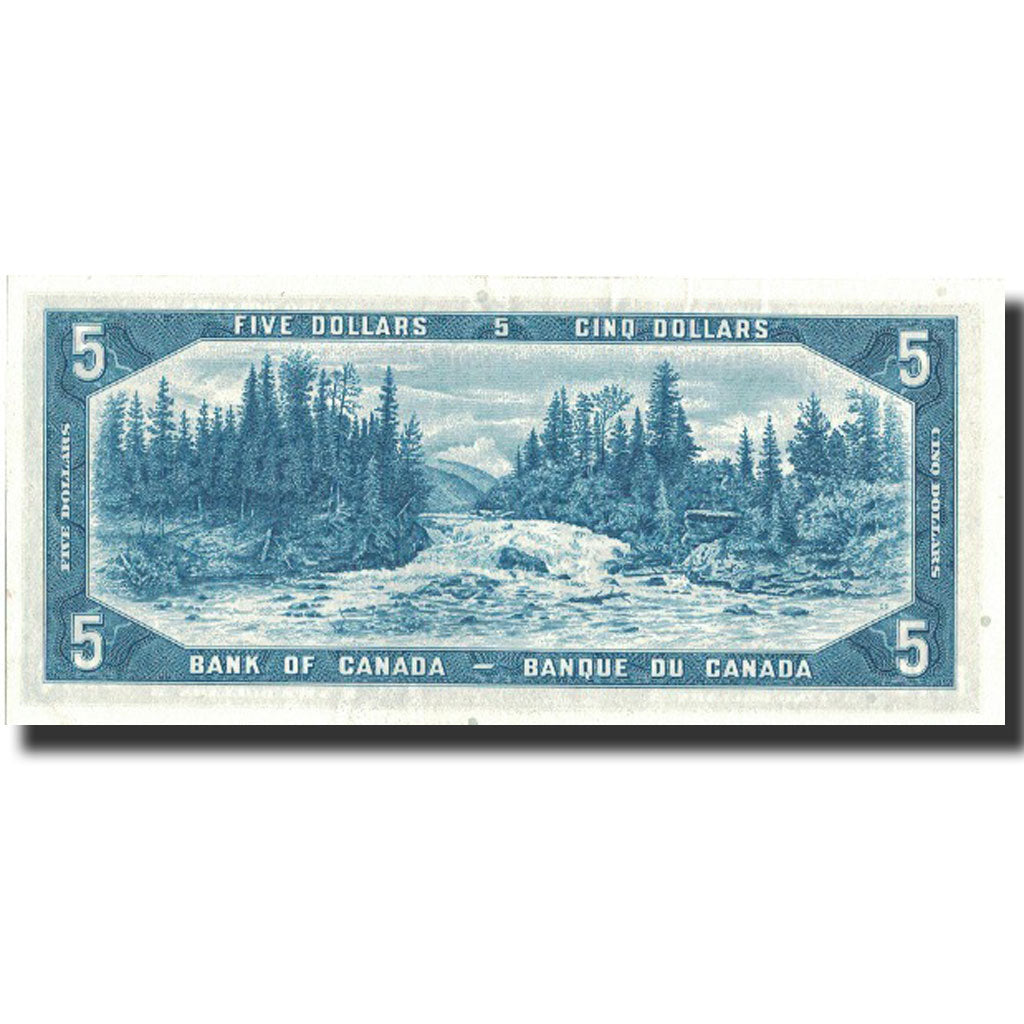 Biljet, Canada, 5 Dollars, 1954, 1954, KM:77a, SPL
