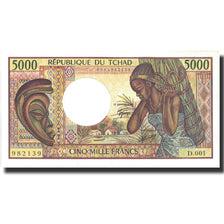 Billet, Chad, 5000 Francs, undated (1984-91), Undated, KM:11, SPL+
