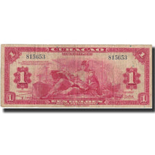Banknote, Curacao, 1 Gulden, 1942, 1942, KM:35a, VF(20-25)