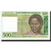 Banknote, Madagascar, 500 Francs = 100 Ariary, Undated (1994), Undated, KM:75a