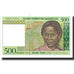 Banknote, Madagascar, 500 Francs = 100 Ariary, Undated (1994), Undated, KM:75a