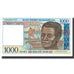 Banknote, Madagascar, 1000 Francs = 200 Ariary, Undated (1994), Undated, KM:76a
