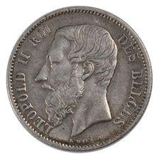 Coin, Belgium, Leopold II, 50 Centimes, 1899, EF(40-45), Silver, KM:26