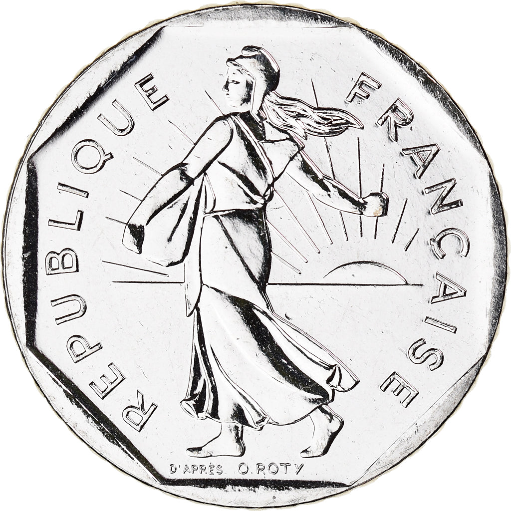 Coin, France, Semeuse, 2 Francs, 2000, Paris, BU, MS(65-70), Nickel, KM:942.2
