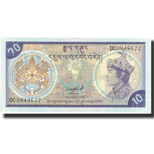 Banconote, Bhutan, 10 Ngultrum, 1992, 1992, KM:15b, FDS
