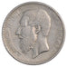 Munten, België, Leopold II, Franc, 1886, ZF, Zilver, KM:28.2