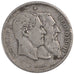 BELGIUM, 2 Francs, 2 Frank, 1880, KM #39, VF(30-35), Silver, 9.88