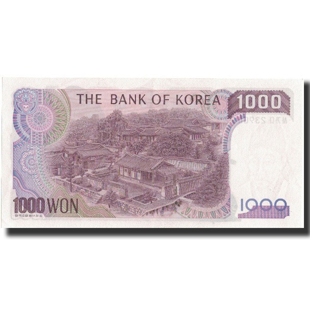 Geldschein, South Korea, 1000 Won, Undated (1983), Undated, KM:47, UNZ-