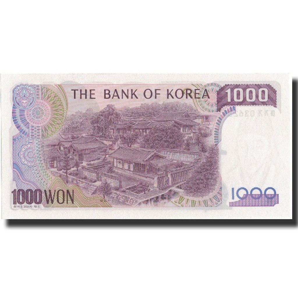 Banknote, South Korea, 1000 Won, Undated (1983), Undated, KM:47, UNC(65-70)