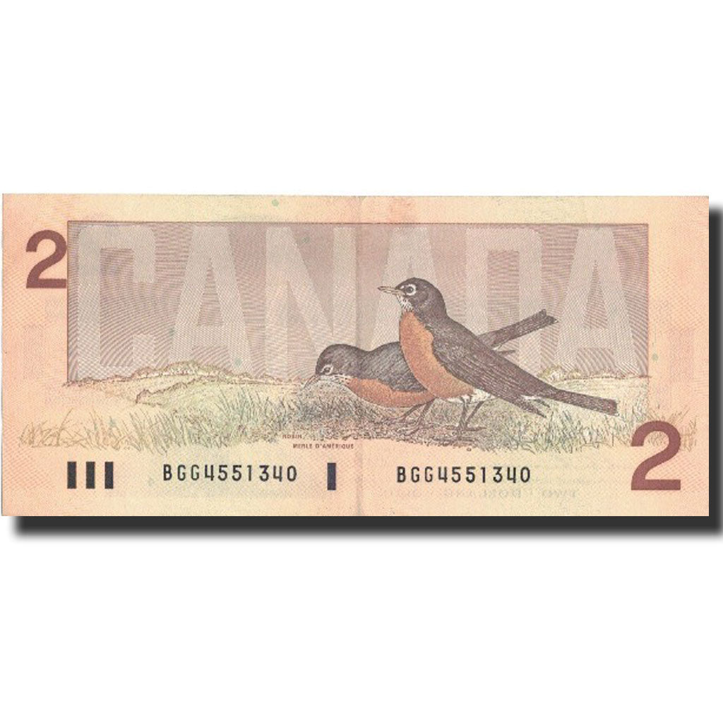 Banknote, Canada, 2 Dollars, 1986, 1986, KM:94b, AU(50-53)