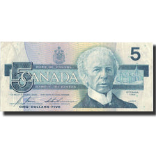 Banknot, Canada, 5 Dollars, 1986, 1986, KM:95c, AU(50-53)