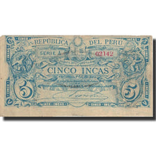 Banknote, Peru, 50 Soles, 1881, 1881-09-01, KM:19, EF(40-45)