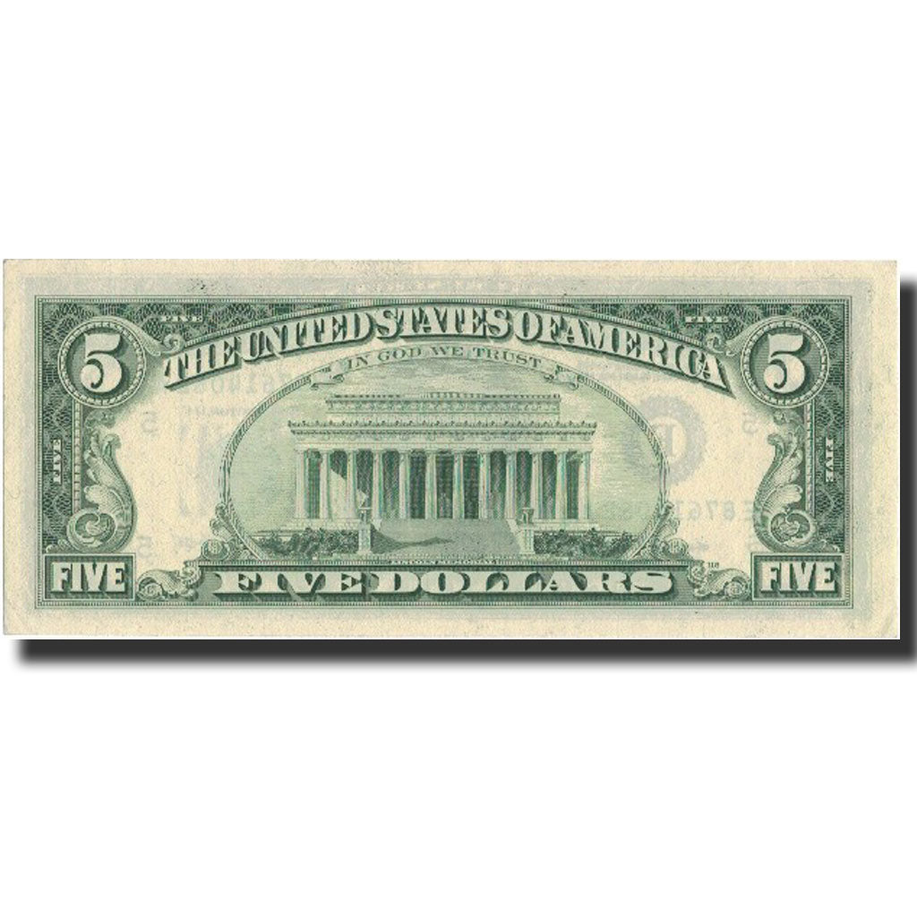 Banknote, United States, Five Dollars, 1985, 1985, KM:3716, UNC(63)