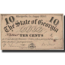 Banknote, United States, 10 Cents, 1863, 1863-01-01, KM:858, AU(50-53)