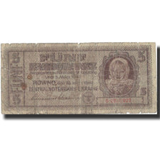 Banknote, Ukraine, 5 Karbowanez, 1942, 1942-03-05, KM:51, VG(8-10)