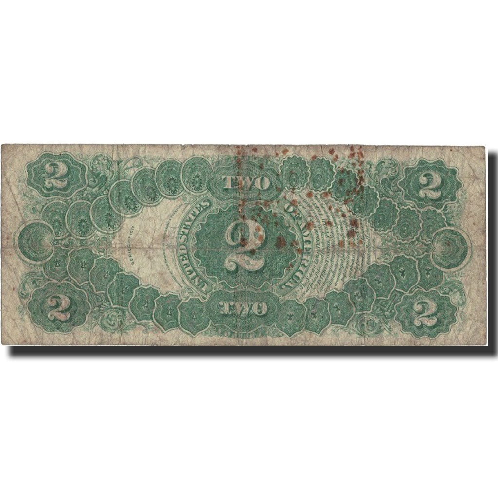 Banknote, United States, Two Dollars, 1917, 1917, KM:120, VG(8-10)