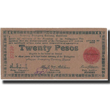 Banconote, Filippine, 20 Pesos, 1945, 1945, KM:S685, MB+