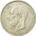 Moneda, Bélgica, Leopold II, 5 Francs, 5 Frank, 1866, MBC, Plata, KM:24