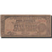 Billet, Philippines, 5 Pesos, 1942, 1942, KM:S136d, B+