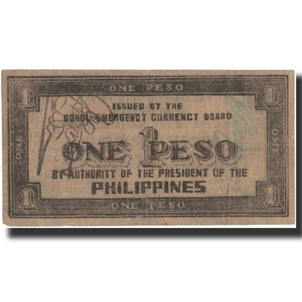 Banknote, Philippines, 1 Peso, 1943, 1943, KM:S139b, VF(20-25)