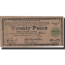 Geldschein, Philippinen, 20 Pesos, 1944, 1944, KM:S680a, S
