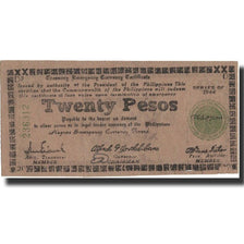 Banknote, Philippines, 20 Pesos, 1944, 1944, KM:S680a, VF(20-25)