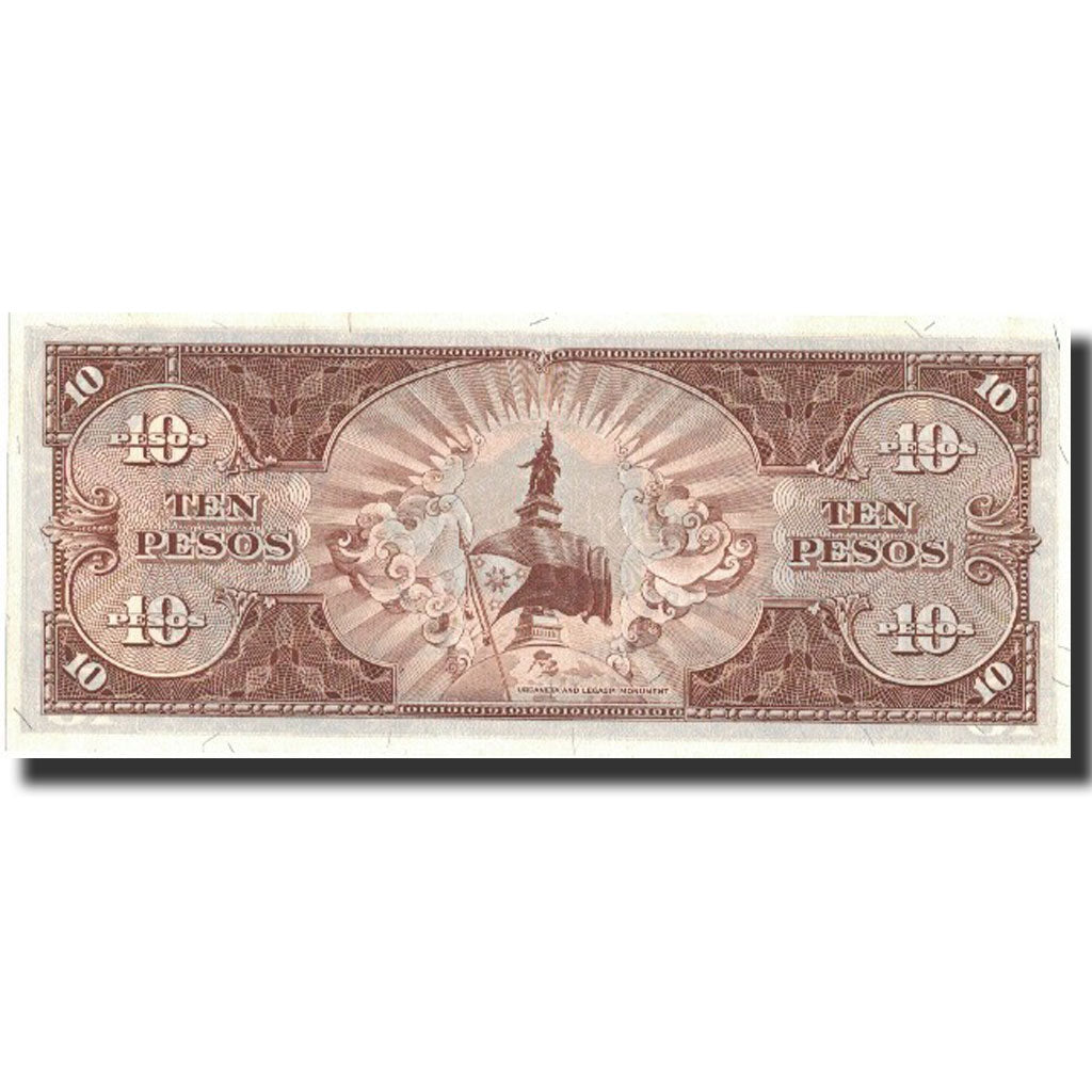 Banknote, Philippines, 10 Pesos, Undated, Undated, KM:136f, UNC(65-70)