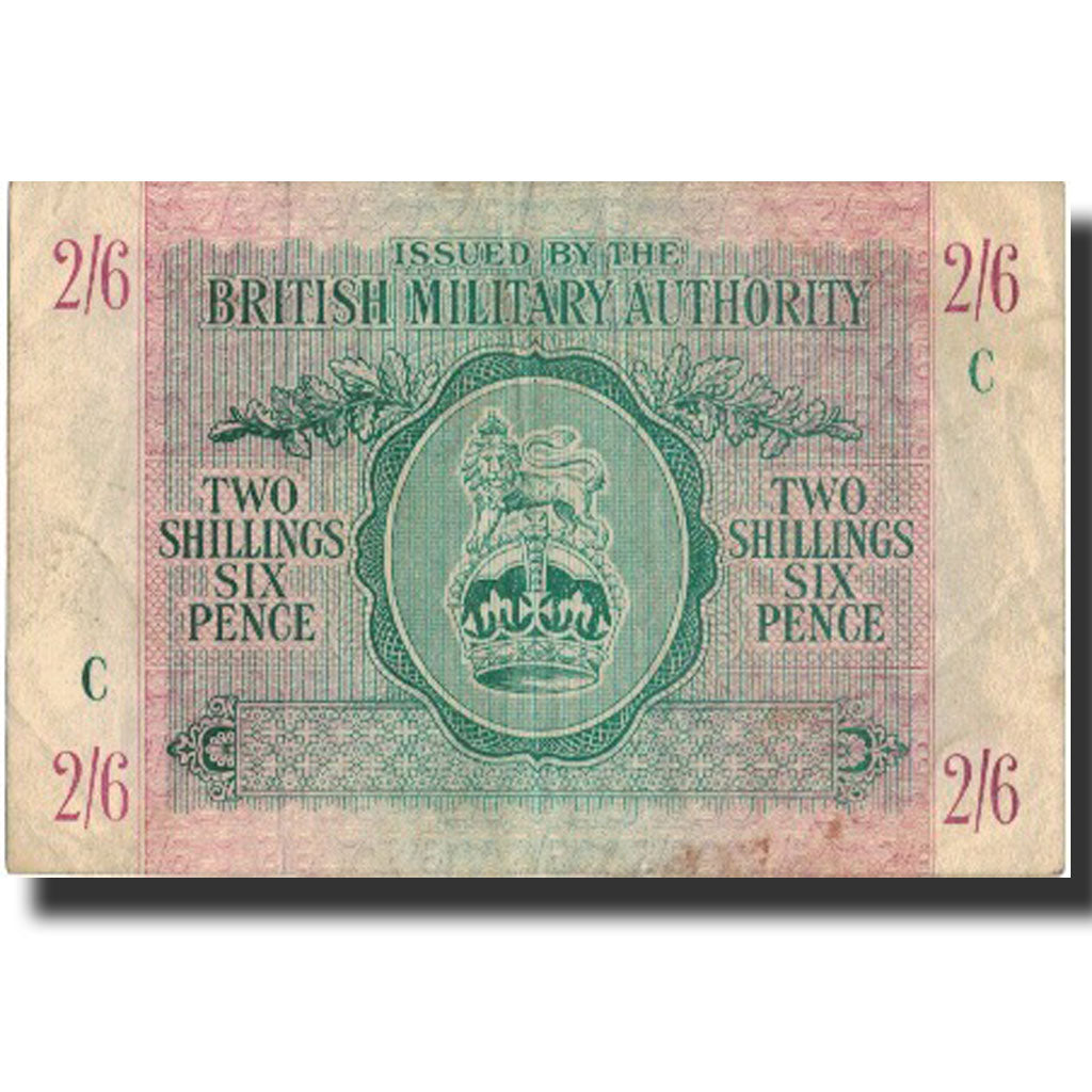 Banknote, Great Britain, 2 Shillings - 6 Pence, Undated (1943), Undated, KM:M3