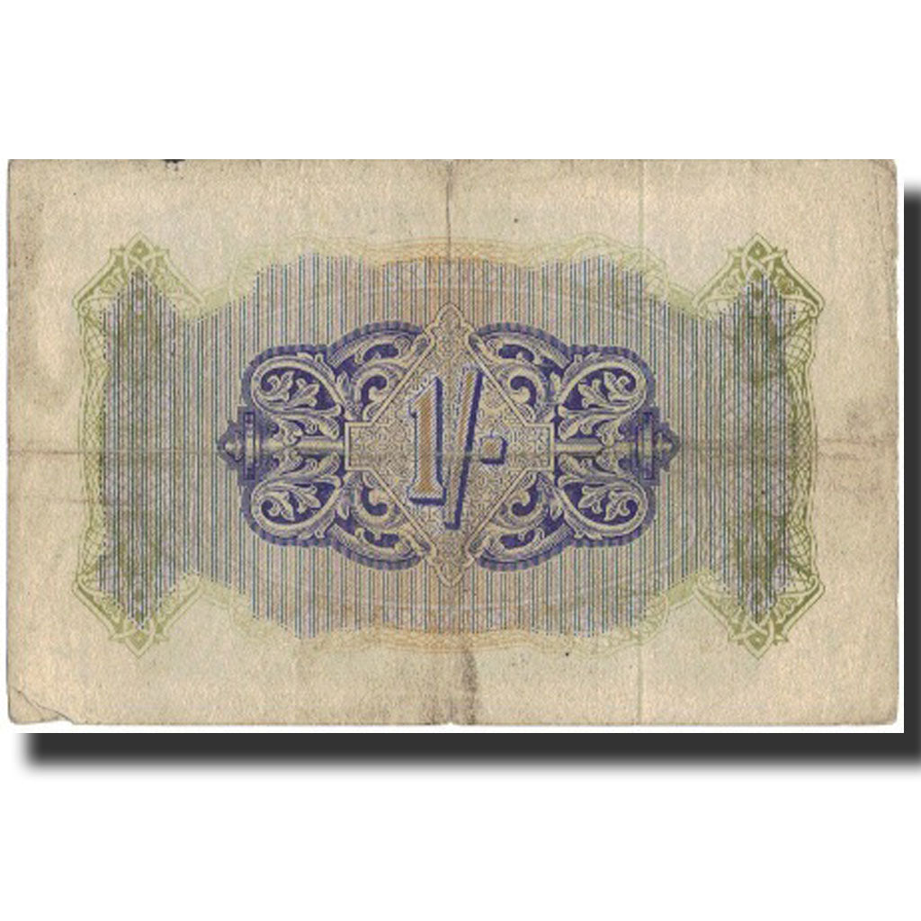 Banknote, Great Britain, 1 Shilling, Undated (1943), Undated, KM:M2, VF(20-25)