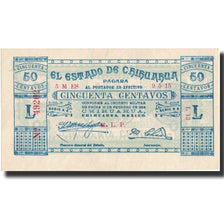 Banknote, Mexico - Revolutionary, 50 Centavos, 1915, 1915-05-09, KM:S527a