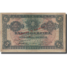 Billete, 5 Libras, 1919, Mozambique, undated (old date 1919-09-15), KM:R21, BC