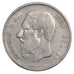 Belgio, 5 Francs, 1867, BB, Argento, KM:24