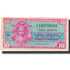 Billet, États-Unis, 10 Cents, Undated (1954), Undated, KM:M30a, TTB+