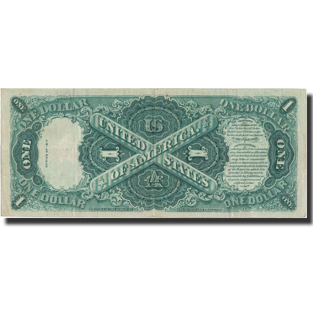 Banconote, Stati Uniti, Five Dollars, 1917, 1917, KM:187, MB+