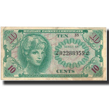 Billete, 10 Cents, undated (1945), Estados Unidos, Undated, KM:M58a, BC+