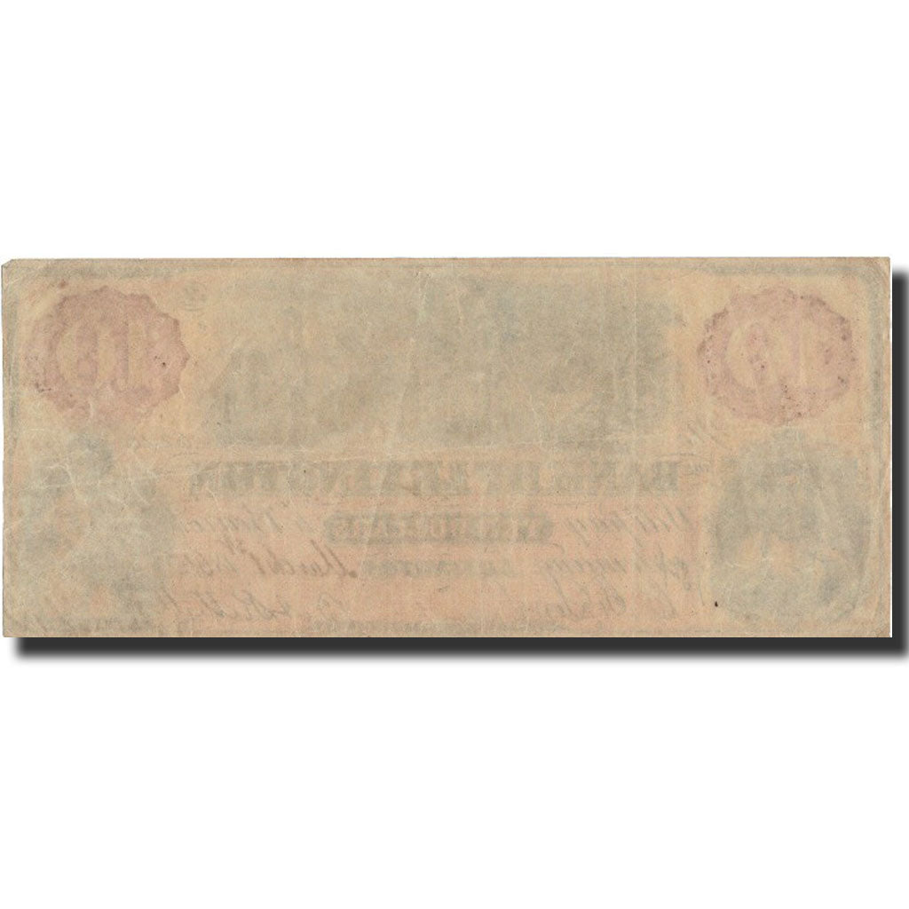 Banknote, United States, 10 Dollars, 1861, 1861, VF(30-35)