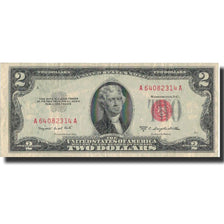 Banknote, United States, Two Dollars, 1953, 1953, KM:1623, AU(50-53)