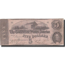 Banknote, United States, 5 Dollars, 1862, 1862-12-02, VF(20-25)