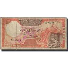 Banknote, Sri Lanka, 100 Rupees, 1982, 1982-01-01, KM:95a, VF(20-25)