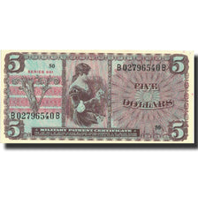 Billet, États-Unis, 5 Dollars, Undated (1968), Undated, KM:M69, NEUF